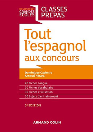 Tout l'espagnol aux concours