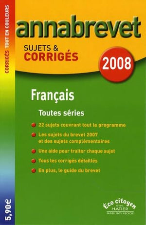 Français Brevet toutes séries