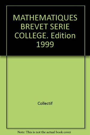 Annales 1999, mathématiques brevet sujets et corrigés, numéro 11