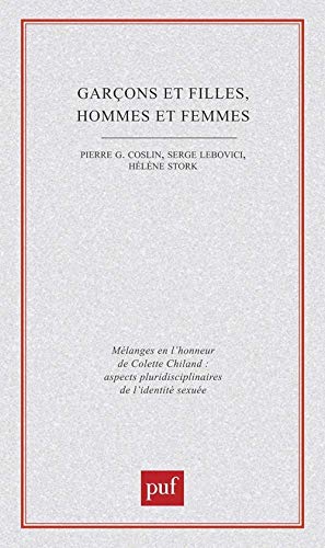 Garçons et filles, hommes et femmes