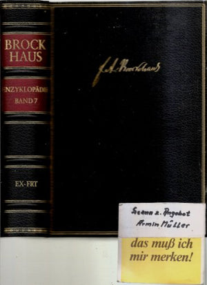 Brockhaus Enzyklopädie, Bd. 7, Ex - Frt