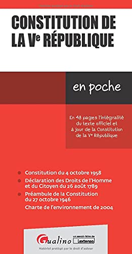 Constitution de la Ve République