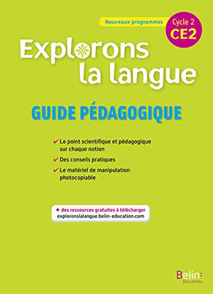 Explorons la langue CE2 cycle 2