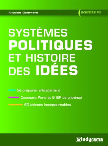 Systèmes politiques et histoire des idées: se préparer efficacement