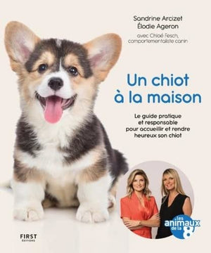 Un chiot à la maison