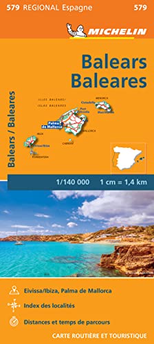 Carte Régionale Iles Baleares
