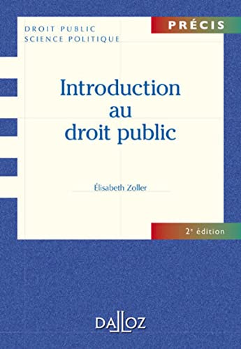 Introduction au droit public. 2e éd.