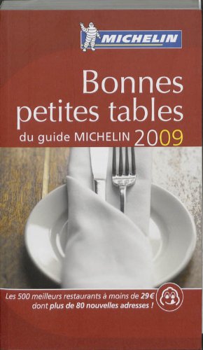 BONNE PETITES TABLES FRANCE 2009