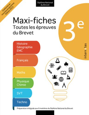 Maxi fiches Toutes les épreuves du Brevet