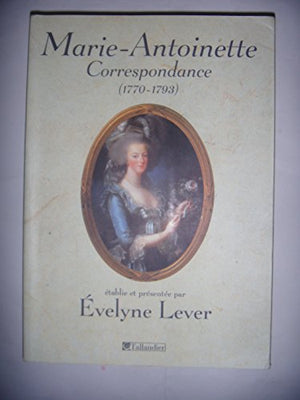 Correspondance de Marie-Antoinette