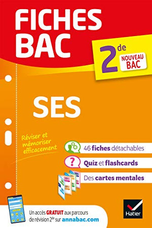 Fiches bac SES 2de