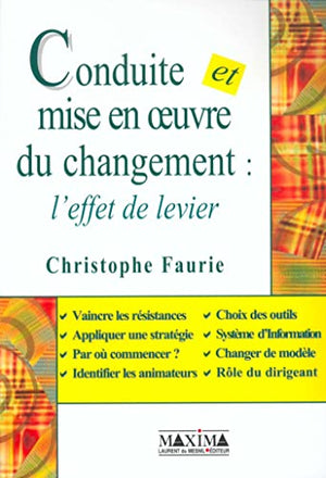 Conduite et mise en oeuvre du changement : l'effet de levier