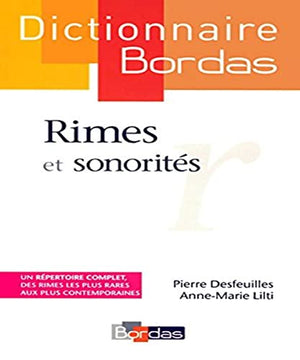 Dictionnaire des rimes et sonorités