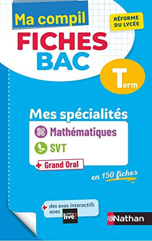 Mes spécialités Mathématiques / SVT - Ma Compil fiches BAC Term - Bac 2025