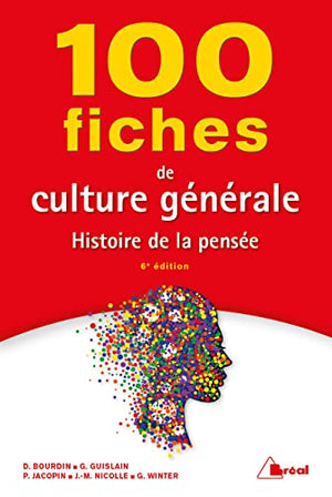 100 fiches de culture générale: Histoire de la pensée