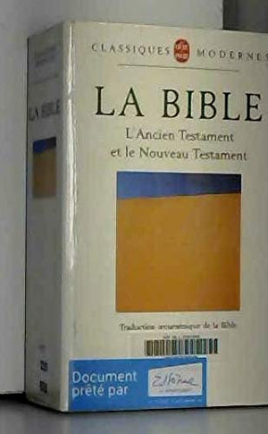 Traduction oecuménique de la Bible (TOB). Ancien et Nouveau Testament