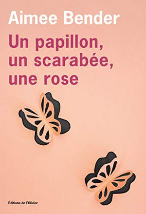 Un papillon, un scarabée, une rose