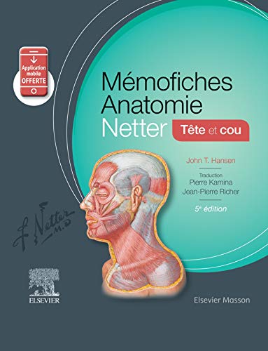 Mémofiches Anatomie Netter - Tête et cou: Tete Et Cou