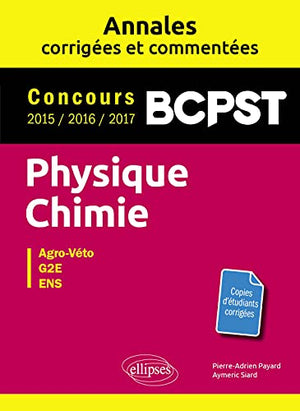 Physique-Chimie BCPST