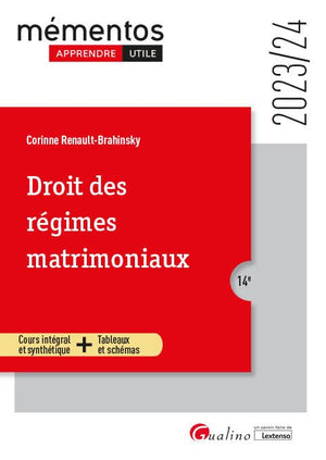 Droit des régimes matrimoniaux