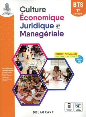 L'entreprise - Culture économique, juridique et managériale (CEJM) 1re année BTS (2022) - Pochette élève