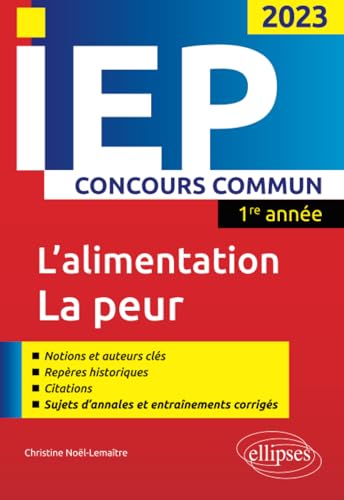Concours commun IEP 1re année