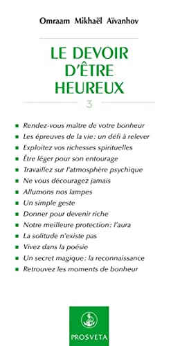 Le devoir d'être heureux