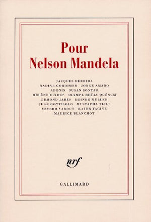 Pour Nelson Mandela