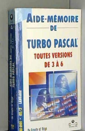 Aide-mémoire de Turbo Pascal
