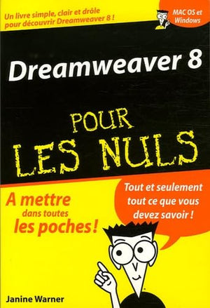 Dramweaver 8 Pour les Nuls