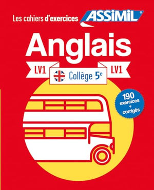 Cahier d'exercices anglais collège - Niveau 5ème