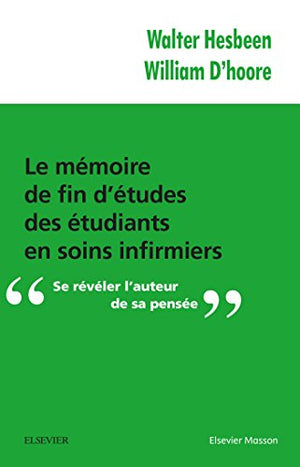 Le mémoire de fin d'études des étudiants en soins infirmiers