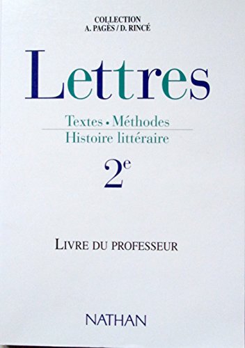 Lettre 2nd