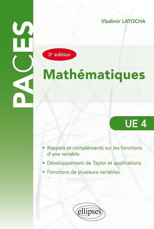 Mathématiques UE 4