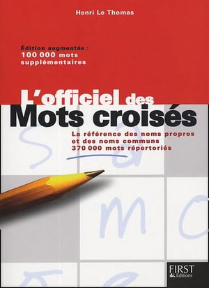 L'officiel des mots croisés