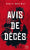 Avis de décès