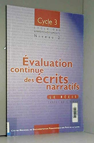 Évaluation continue des écrits narratifs