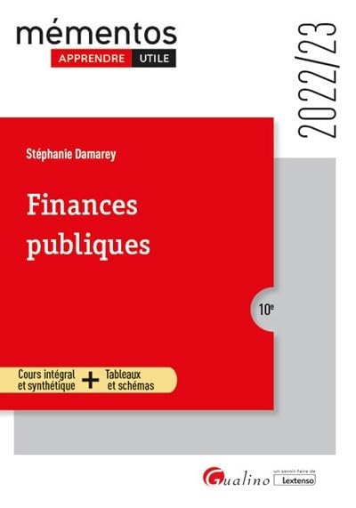 Finances publiques: Élaboration - Exécution - Contrôle (2022-2023)