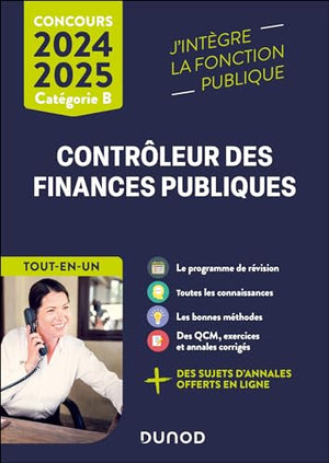 Concours Contrôleur des finances publiques - 2024-2025: Tout-en-un