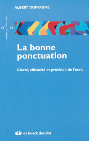 La bonne ponctuation