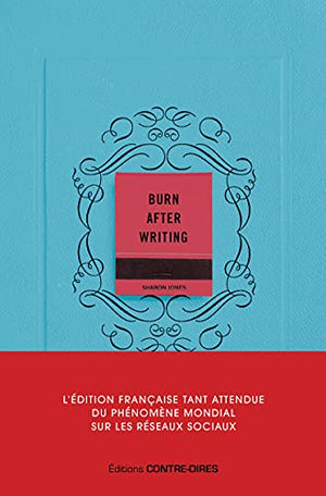 Burn after writing (Bleu)