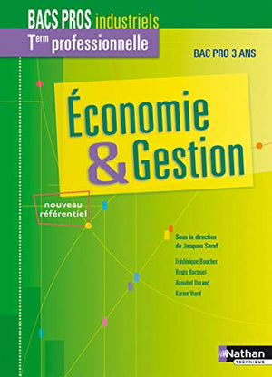 Économie & gestion - Terminale professionnelle Bac Pro industriel