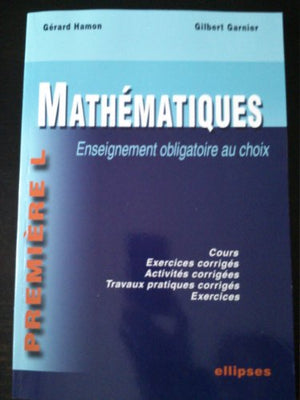 Mathématiques 1e L : Enseignement obligatoire au choix