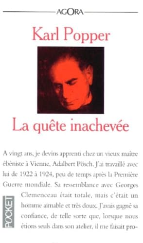 La Quête inachevée: Autobiographie intellectuelle