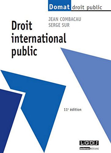 Droit international public, 11ème Ed