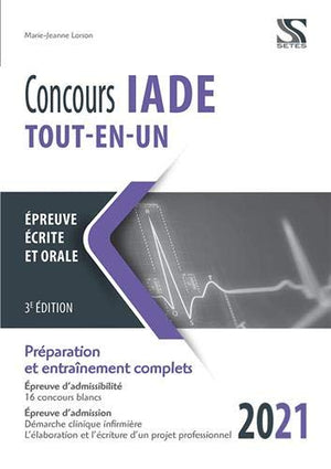 Concours IADE : Tout-en-un 2021