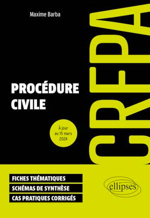 Procédure civile: CRFPA 2024