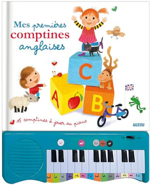 Mes premieres comptines anglaises (Coll. Mon livre-piano)