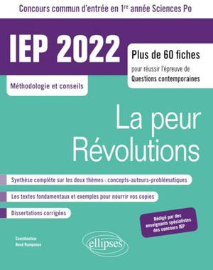 Concours commun IEP: Plus de 60 fiches pour réussir l'épreuve de questions contemporaines