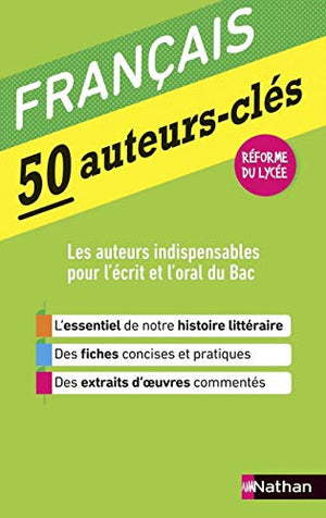 Français 50 auteurs-clés